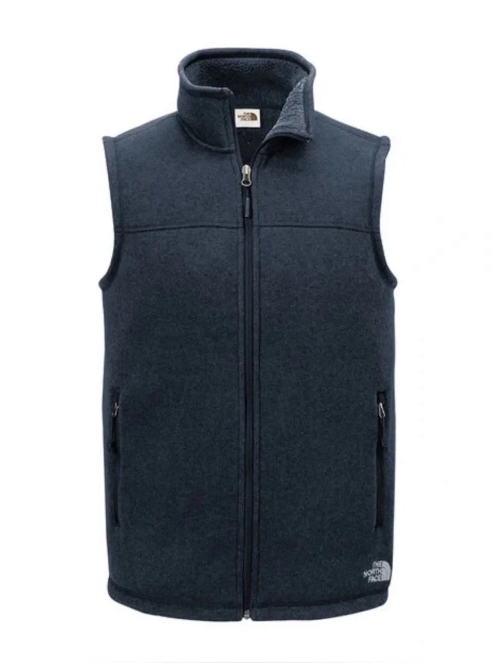 NWT The North Face Men’s Sweater Fleece Vest Urban Navy Heather Size M